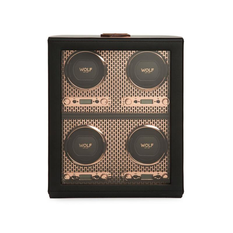 -WOLF Axis 4 Piece Watch Winder Copper 469516-469516_2