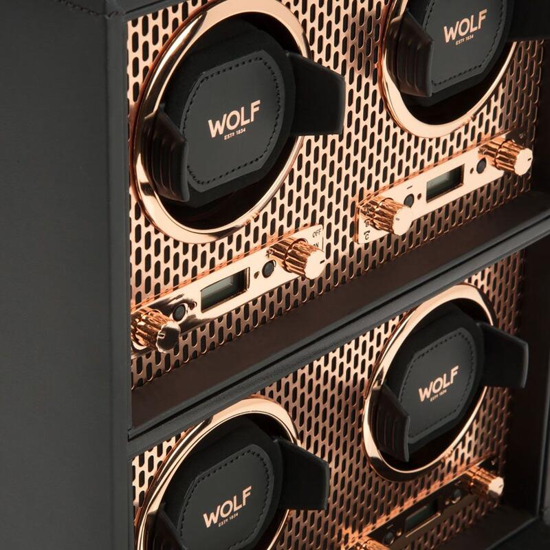 -WOLF Axis 4 Piece Watch Winder Copper 469516-469516_2