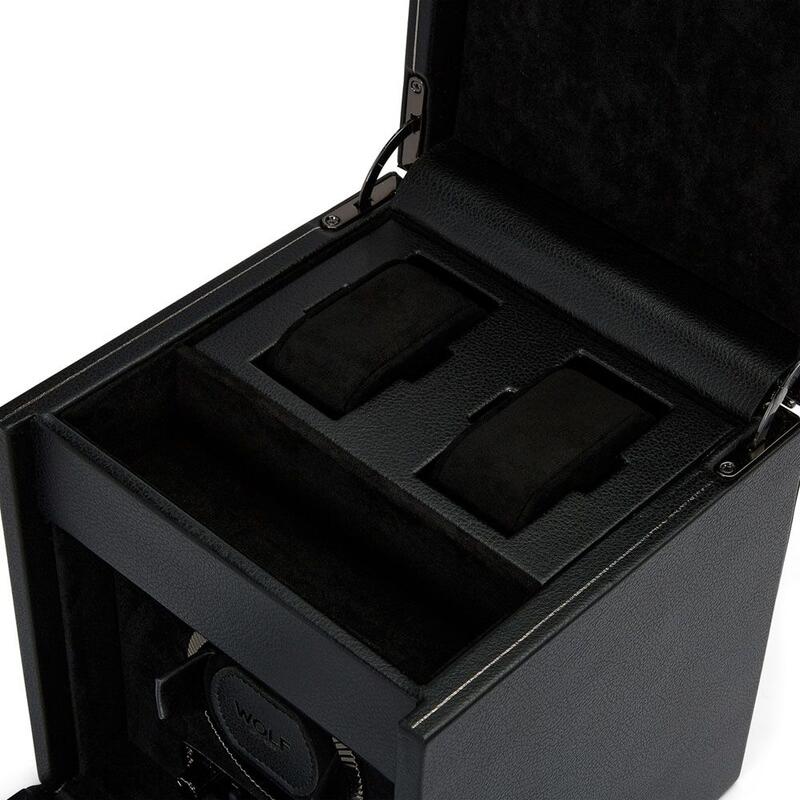 -WOLF British Racing Single Watch Winder with Storage Black 792102-792102_2