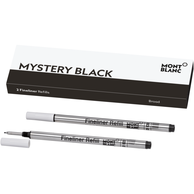 Montblanc-Montblanc 2 Fineliner Refills (B) Mystery Black 105170-105170_2