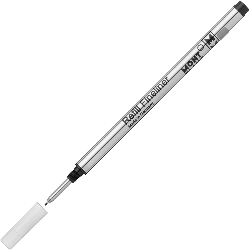 Montblanc-Montblanc 2 Fineliner Refills (M) Mystery Black 110149-110149_2