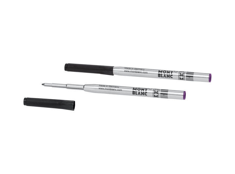 Montblanc-Montblanc 2 Ballpoint Pen Refills (M) Amethyst Purple 128218-128218_2