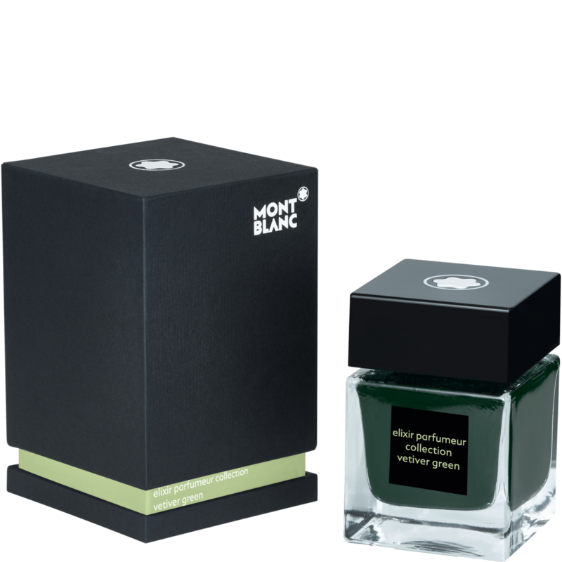 Montblanc -Montblanc Ink Bottle 50 ml Elixir Parfumeur Vetiver scent Green 118217-118217_2