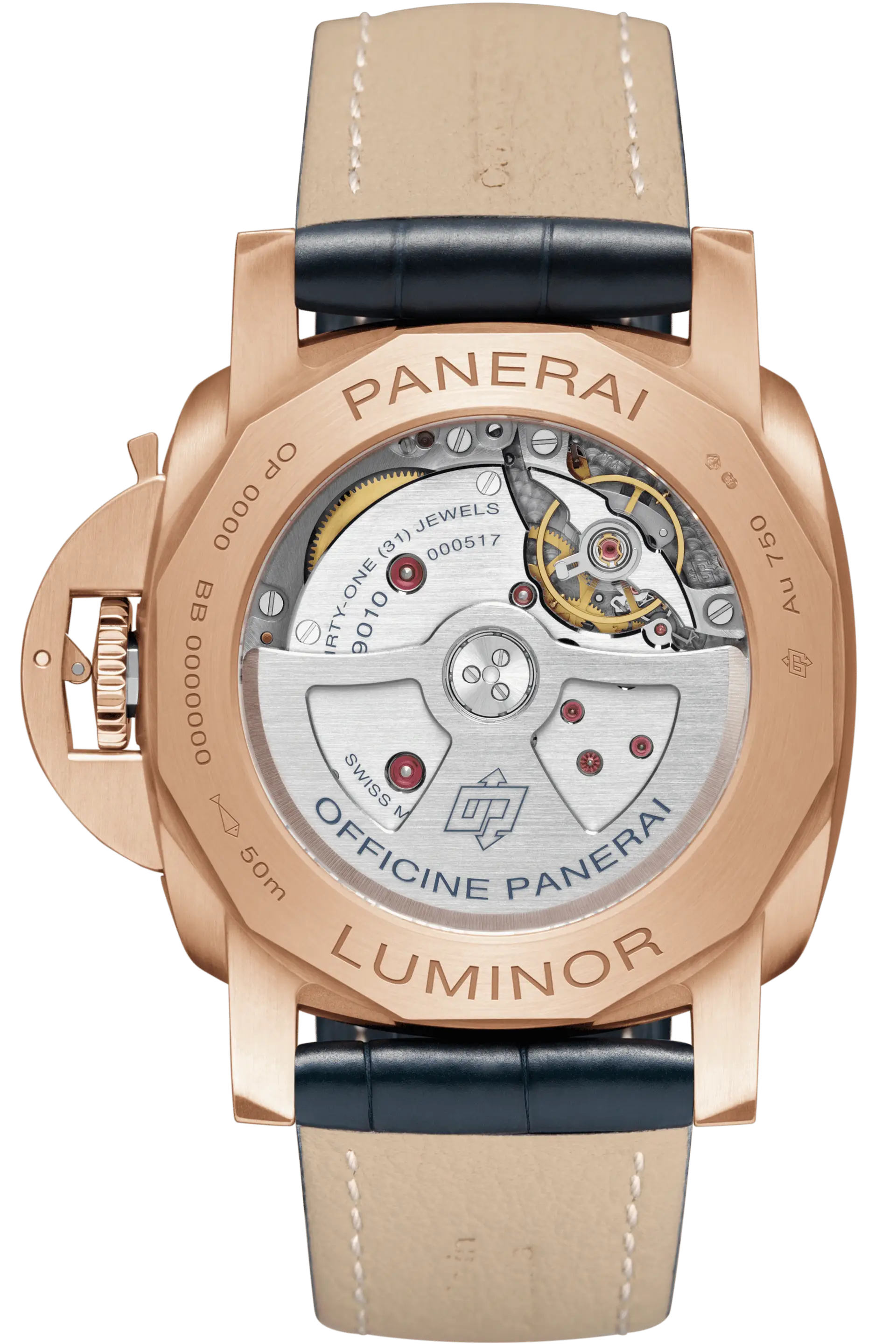 Panerai Luminor Marina Goldtech Sole Blu 44 mm PAM01112