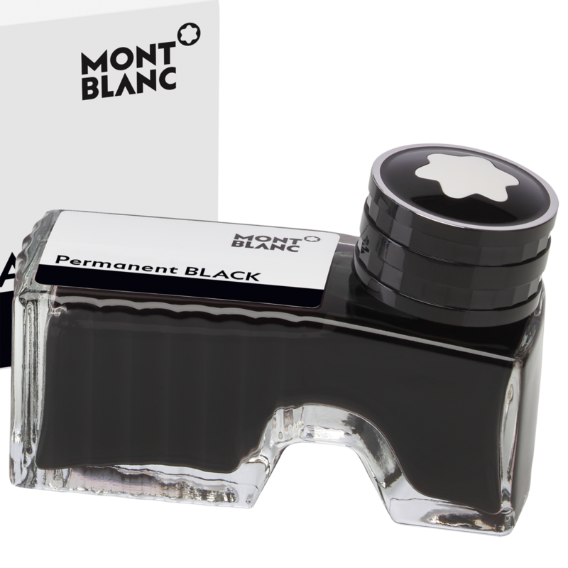 Montblanc -Montblanc Ink Bottle 60 ml Permanent Black (DIN ISO 14145-2) 128196-128196_2