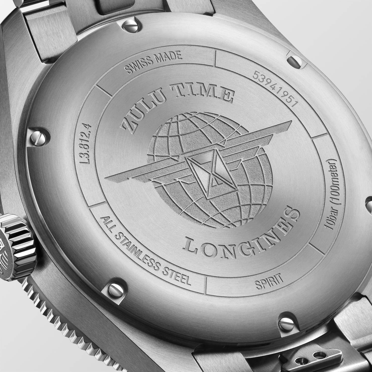 Longines Spirit Zulu Time L38124636 Carollinum