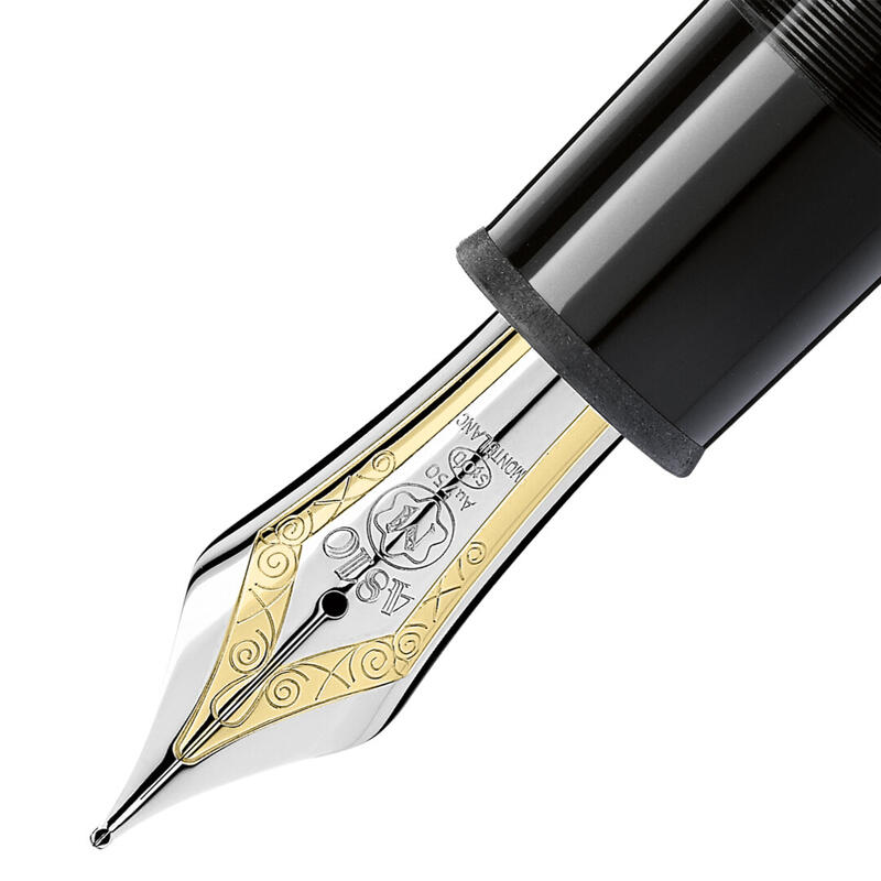 Montblanc-Montblanc Meisterstück Platinum-Coated 149 Fountain Pen (F) 132104-132104_2