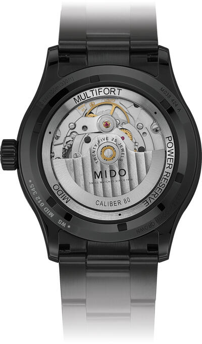 Mido multifort hot sale power reserve