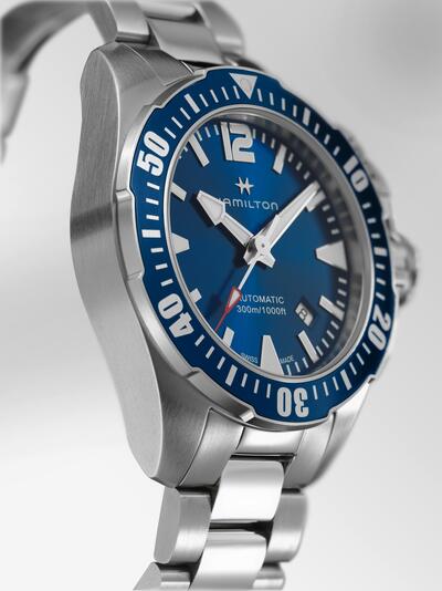 Hamilton Khaki Navy Frogman Auto H77705145 Carollinum