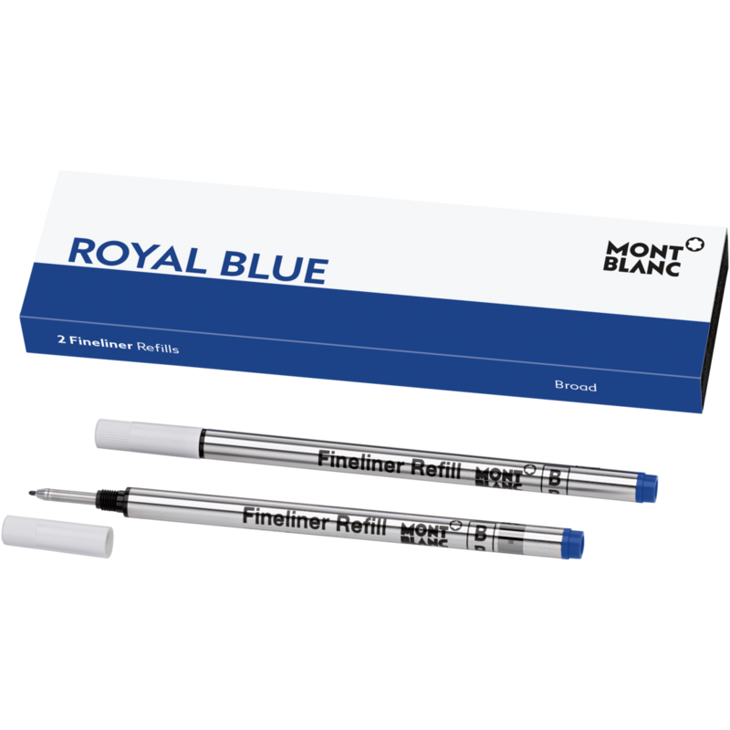 Montblanc -Montblanc 2 Fineliner Refills (B) Royal Blue 124500-124500_2