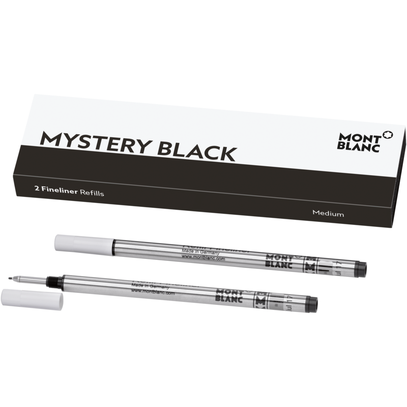 Montblanc -Montblanc 2 Fineliner Refills (M) Mystery Black 110149-110149_2