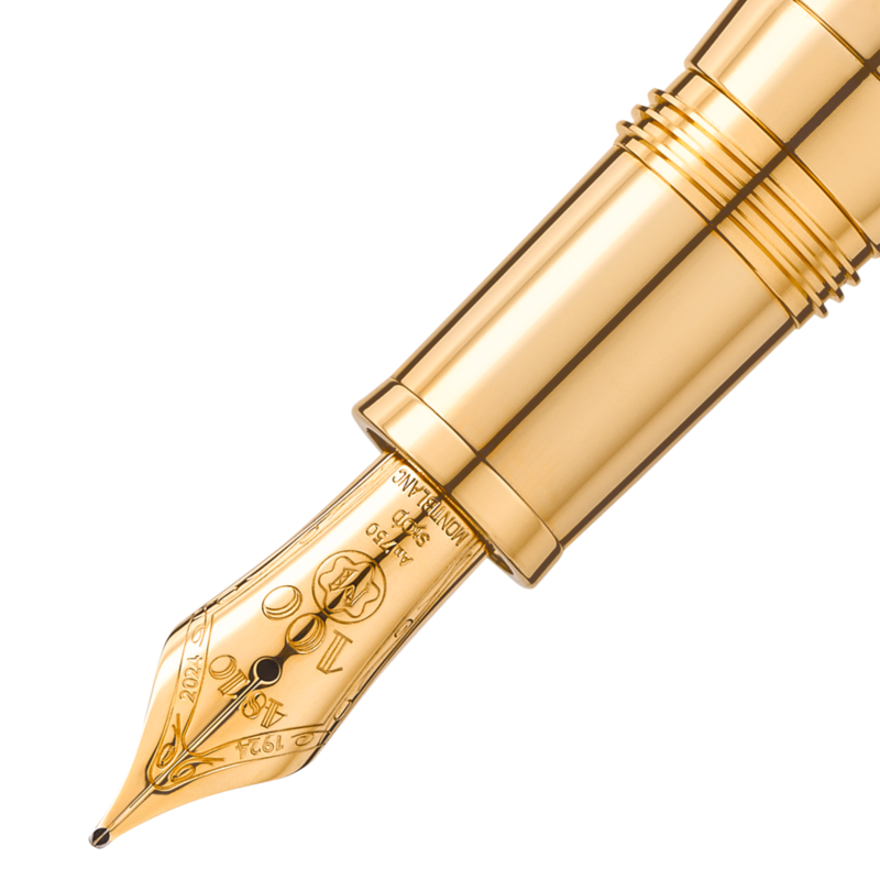 Montblanc -Montblanc FP  Meisterstück The Origin Collection Solitaire LeGrand Fountain Pen (F) Coral 131353-131353_2
