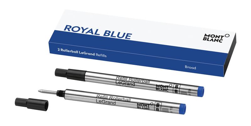 Montblanc -Montblanc 2 Rollerball LeGrand Refills (B) Royal Blue 124497-124497_2