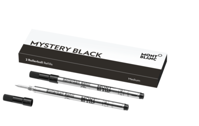 Montblanc 2 Rollerball Refills M Mystery Black 105158 Carollinum