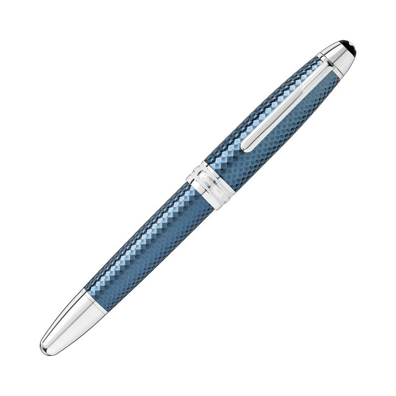 Montblanc-Montblanc Meisterstück Glacier Solitaire Fountain Pen (M) 129407-129407_2