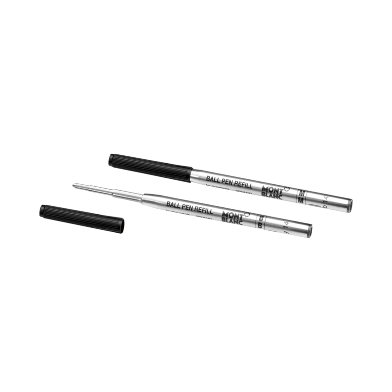 Montblanc -Montblanc 2 Ballpoint Pen Refills (M) Cool Gray 128220-128220_2