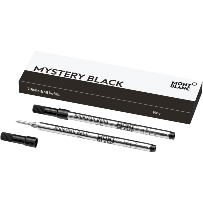 Montblanc-Montblanc 2 Rollerball Refills (F) Mystery Black 105162-105162_2