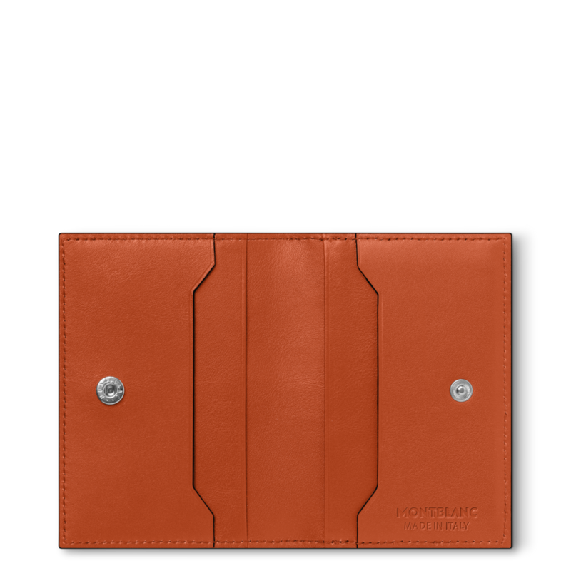 Montblanc -Montblanc Meisterstück Selection Soft Card Holder 4cc Spicy Orange 131256-131256_2