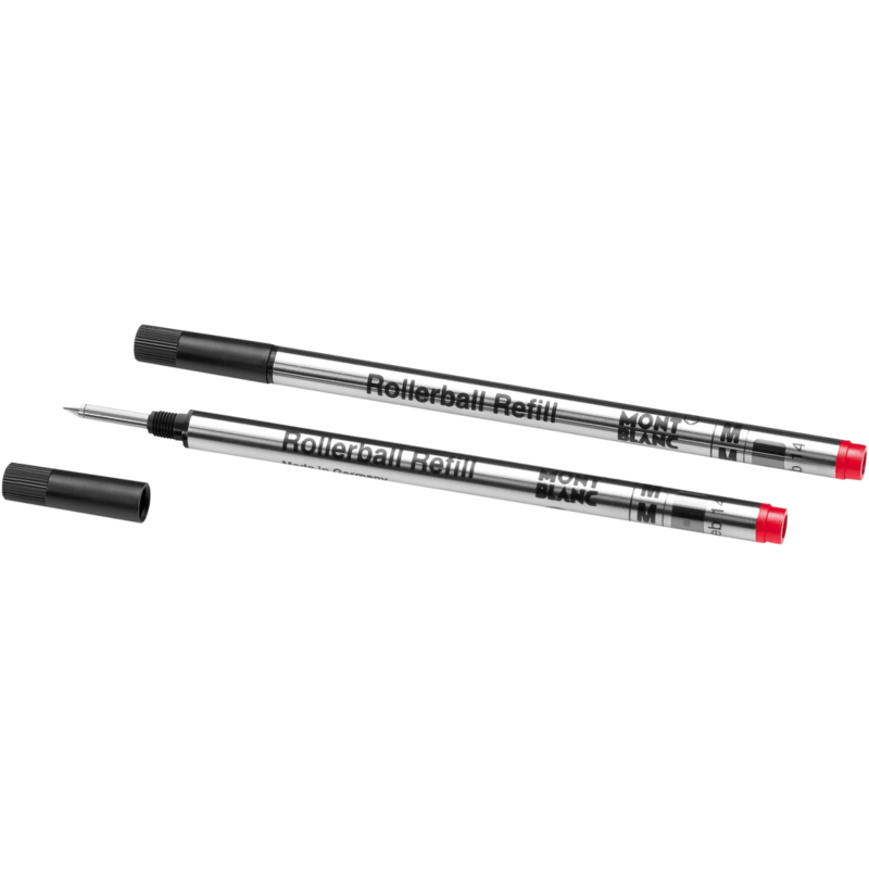 Montblanc-Montblanc 2 Rollerball Refills (M) Modena Red 124517-124517_2