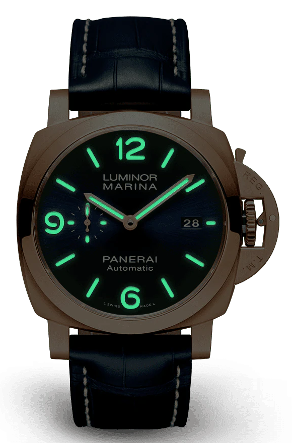 Panerai Luminor Marina Goldtech Sole Blu 44 mm PAM01112