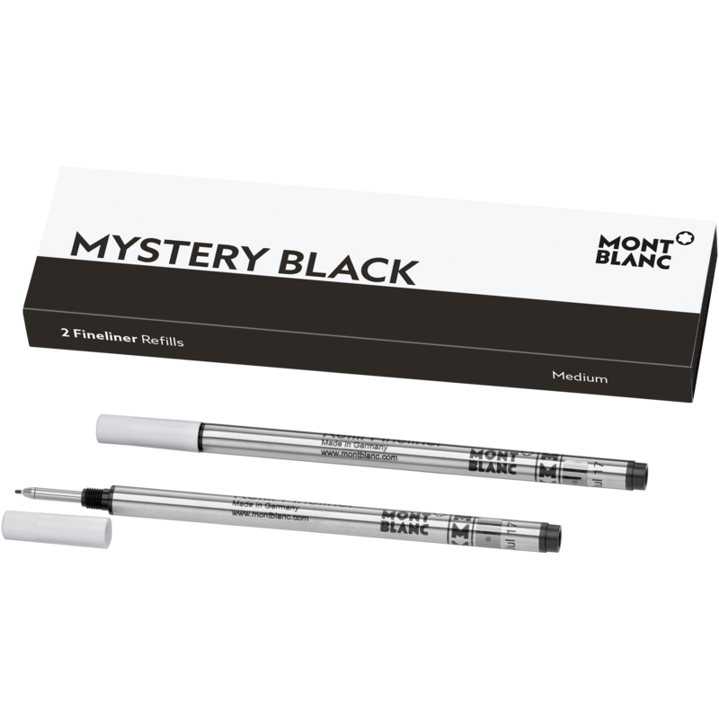 Montblanc-Montblanc 2 Fineliner Refills (M) Mystery Black 110149-110149_2