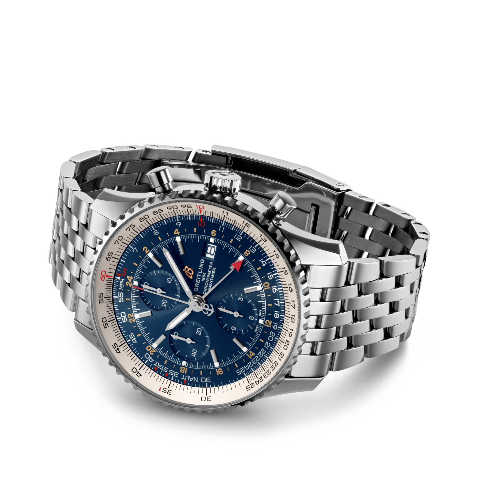 Breitling navitimer chronograph gmt 46 sale