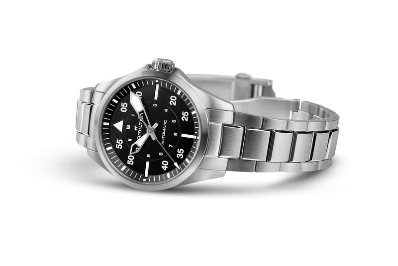 Hamilton-Hamilton Khaki Aviation Pilot Auto H76215130-H76215130_2