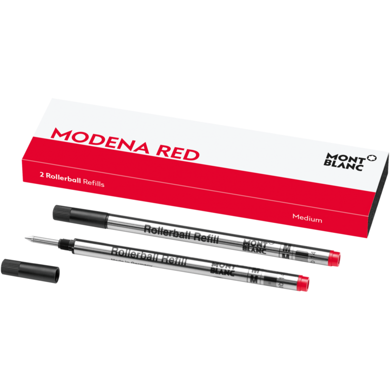 Montblanc-Montblanc 2 Rollerball Refills (M) Modena Red 124517-124517_2