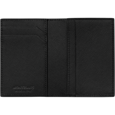 MONTBLANC Sartorial Black Leather Business Card Holder 113223