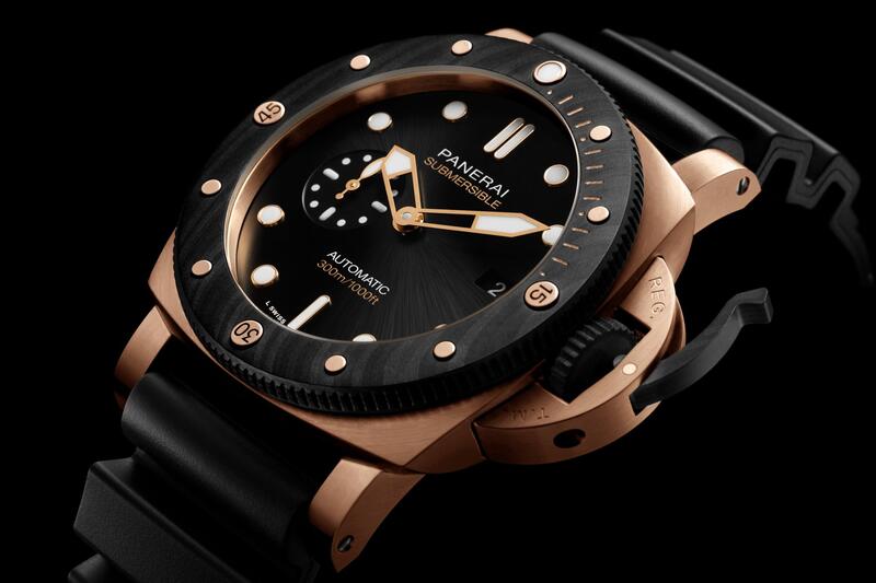 Panerai-Panerai Submersible QuarantaQuattro Goldtech™ OroCarbo PAM01070-PAM01070_2