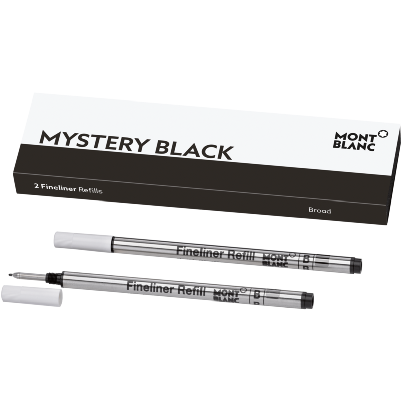 Montblanc -Montblanc 2 Fineliner Refills (B) Mystery Black 105170-105170_2