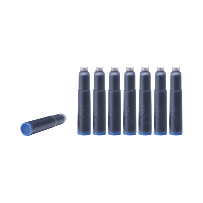 Montblanc -Montblanc 8 Ink Cartridges Permanent Blue 128208-128208_2