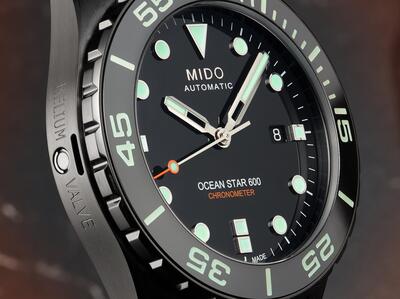 Mido ocean hotsell star 600