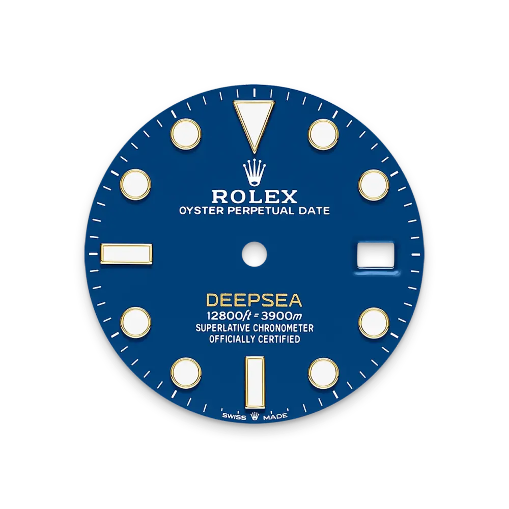 Blue dial