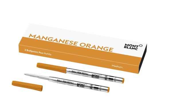 Montblanc -Montblanc 2 Ballpoint Pen Refills (M) Manganese Orange 128221-128221_1