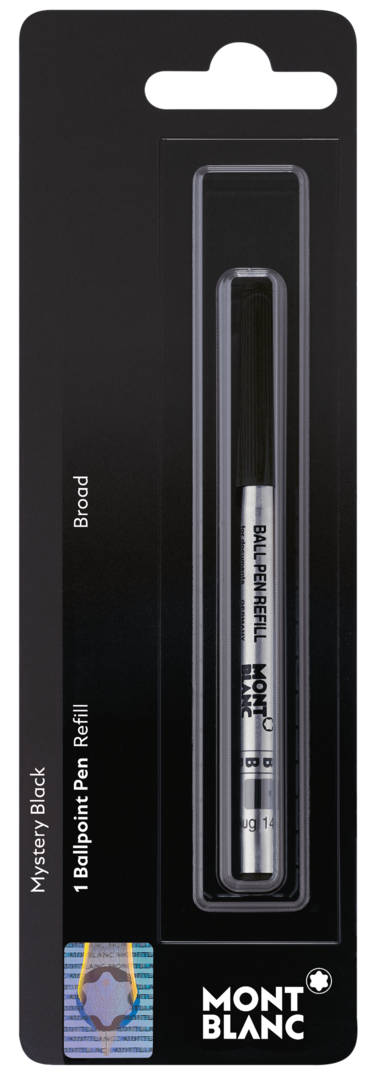 Montblanc-Montblanc 1 Ballpoint Pen Refill (B) Mystery Black 107862-107862