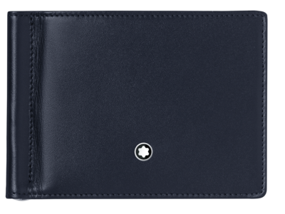 Meisterstück Wallet 6cc with Money Clip - Luxury Credit card