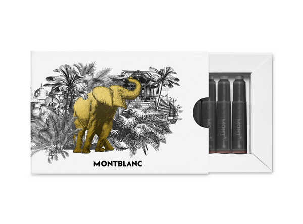 Montblanc-Montblanc 8 Ink Cartridges Around the World in 80 Days, Brown 130291-130291_1