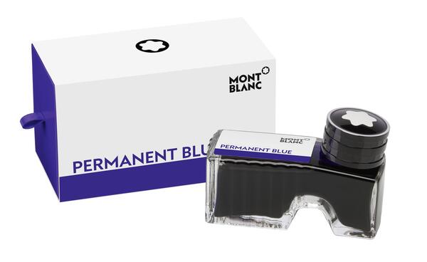 Montblanc-Montblanc Ink Bottle 60 ml Permanent Blue (DIN ISO 14145-2) 128195-128195_1