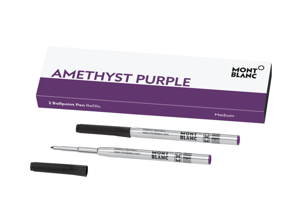 Montblanc -Montblanc 2 Ballpoint Pen Refills (M) Amethyst Purple 128218-128218_1