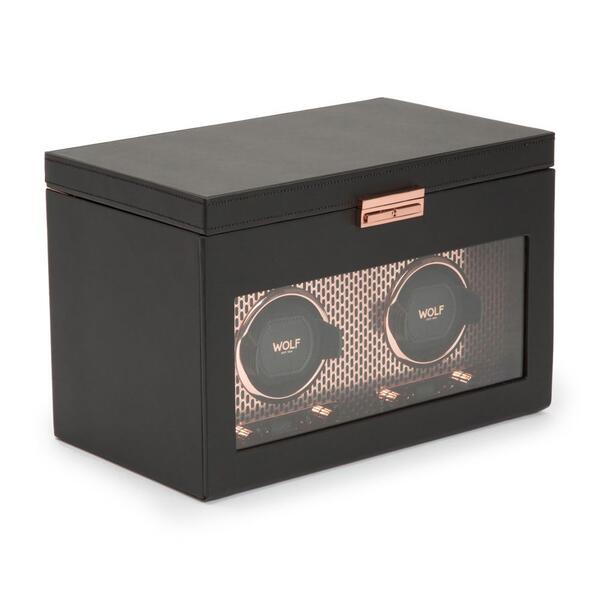 -WOLF Axis Double Watch Winder with Storage Copper 469316-469316_1