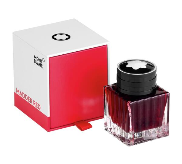 Montblanc-Montblanc Ink Bottle 30ml Red Palette Madder Red 125929-125929_1