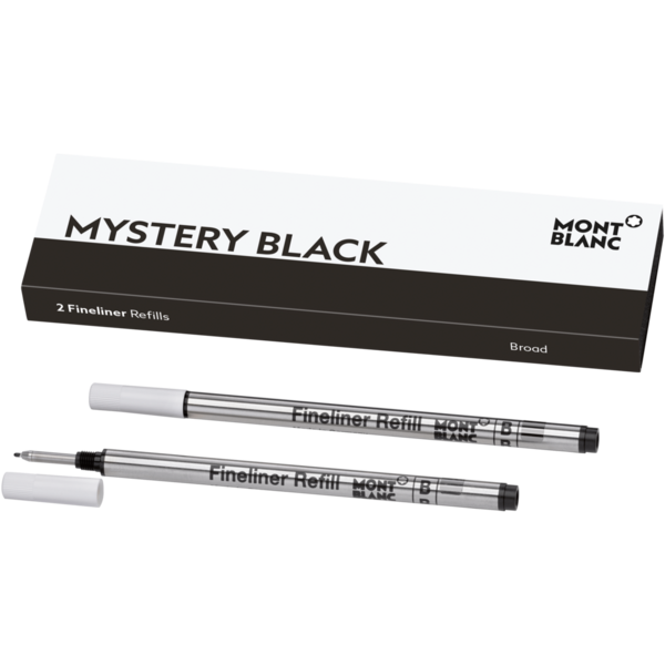 Montblanc-Montblanc 2 Fineliner Refills (B) Mystery Black 105170-105170_1