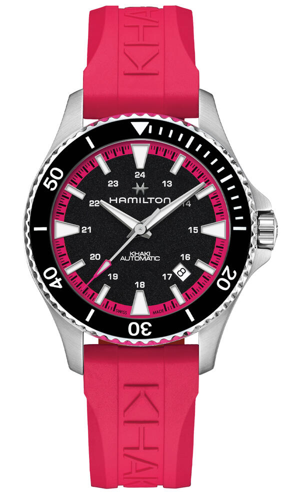 Hamilton-Hamilton Khaki Navy Scuba Auto H82395330-H82395330