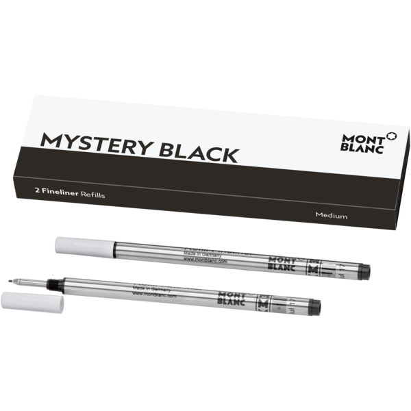 Montblanc -Montblanc 2 Fineliner Refills (M) Mystery Black 110149-110149_1