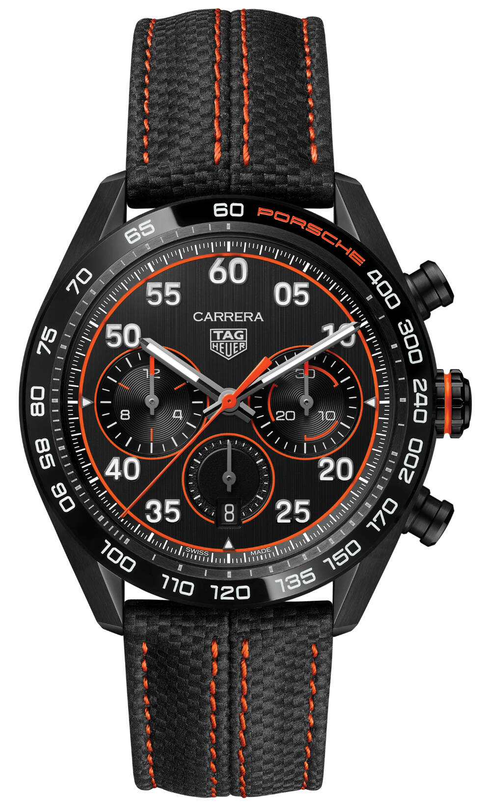 TAG Heuer Carrera Porsche Orange Racing Special Edition CBN2A1M